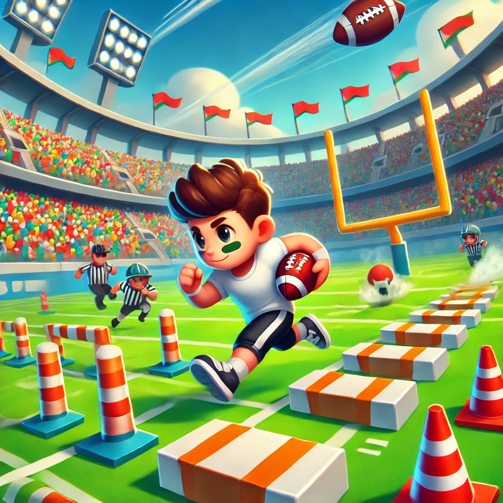 Football Run Journey: A High-Energy Race on the Field